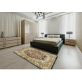 thumbnail image 4 of Ahgly Company Indoor Rectangle Traditional Sienna Brown Persian Area Rugs, 3' x 5', 4 of 6