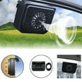 thumbnail image 4 of LHNFT Solar Powered Car Fan Vehicle Exhaust Fan Solar Powered Fan Car Window Fan Automobile Cool Fan Cooler Ventilation System Radiator for Car, 4 of 6