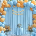 thumbnail image 4 of Cortinas de fondo PARTISKY Baby Blue de 4 x 3 m de poliéster, 4 of 7