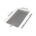 thumbnail image 3 of Retractable Sun Shade Roller Heat Blocking Window Cover for Home, Car, Office, Kitchen, Easy Install and UV Protection, 3 of 6