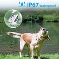thumbnail image 2 of Animal Stop Barking Electronic IP67 Waterproof Adjustable Wireless Shock Collar Pet Electric Fence System Anti-bark Trainer 1-drag-2 US Plug, 2 of 8