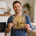 thumbnail image 5 of Garden of Faith Pearl Art Kit Diy Religious 3d Diamond-Painting Crafts Beginner Diy Fall Home Decor Wall Art Full Drill Gem Art, Decor & Gift Thoughtful Religious Holiday Gift, 5 of 6