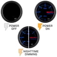 thumbnail image 5 of GlowShift | 2-1/16 (52mm) Tinted 7 Color Series Vacuum Gauge for Cars and Trucks, 5 of 6