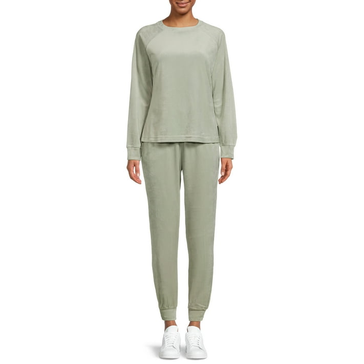 crewneck jogger set