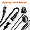 thumbnail image 4 of Cable de extensión Lightning AGVEE de 1 m hembra a macho para iPhone, 4 of 7