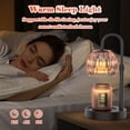 thumbnail image 5 of LiMoTech Lamp Warmer with Aromatic Candle Lamps,Candle Warmer Lamp with Timer Dimmable, Birthday Gifts for Women Mom, House Warming Gifts New Home Decor, Wax Melt Warmer for Jar Candles,(Black Pole), 5 of 9