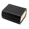 thumbnail image 2 of 8x7x4cm Velvet Tie Bar Cufflinks Storage Box Mens Gift Case Black-Cufflink, 2 of 8