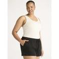 thumbnail image 2 of Joyspun Women’s Sleepwear Knit Pajama Shorty Shorts, 2'' Inseam, Sizes S-3X, 2 of 6
