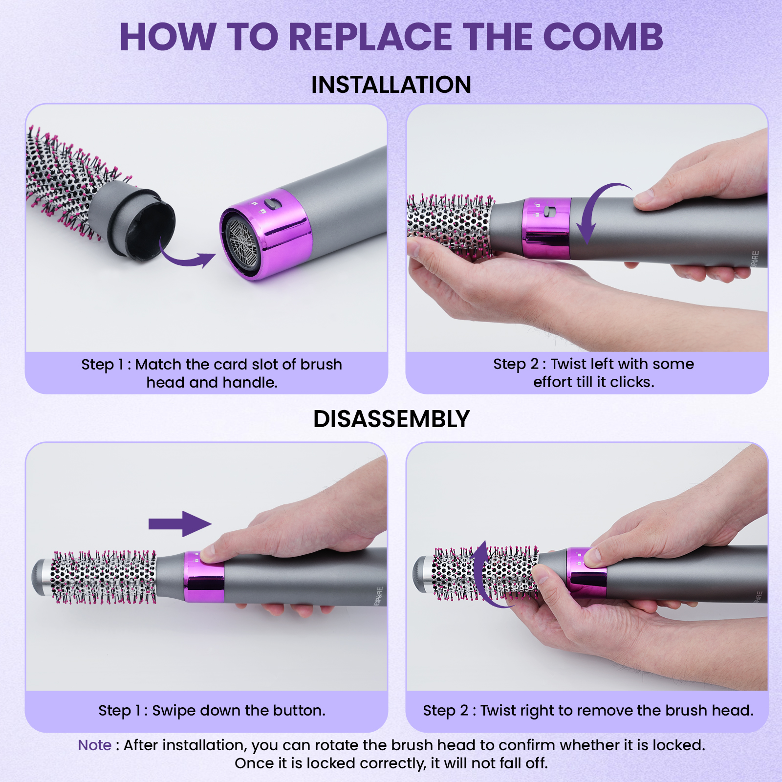 Nexpure 6-in-1 Hair Dryer Brush Styling Set photo 7