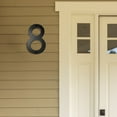 thumbnail image 5 of Modern Floating Acrylic House Numbers Digital Display Address Sign for Front Door Weatherproof Customizable Outdoor Home Decor 6 Inch, 5 of 5