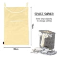 thumbnail image 5 of Bolsa Oxford duradera para cesto para la colada, cesta de tela sobre la puerta con ganchos, para baño, almacenamiento, pared, armario, 75x50cm A, 5 of 5