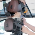 thumbnail image 5 of ZugGear Soporte para reposacabezas de reproductor de DVD Soporte para reproductor de DVD portátil Soporte para reposacabezas del asiento trasero del automóvil para girar y girar de 10 a 10,5 pulgadas, 5 of 5