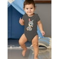 thumbnail image 2 of Little Funny Bunny Bodysuit Infant -Image by Shutterstock,  24 Months, 2 of 4