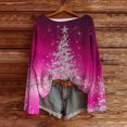 thumbnail image 2 of Birdeem Chandail de Noël Tricoté pour Femmes, Design Imprimé, Col Rond, Manches Longues, Chandail à la Mode, Chandails de Noël pour Femmes, Hauts de Noël pour Femmes, 2 of 7