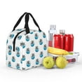 thumbnail image 6 of Lsque Turtle Pattern Lunch Bag Women/Men Insulated Lunch Box,Small Leakproof Cooler Food Lunch Containers Reusable High Capacity Lunch Tote Bags, 6 of 6