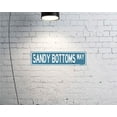 thumbnail image 3 of Beach Bum Way Coastal Theme Street Sign 16" x 4" Funny Tin Sign Shore Home Indoor Outdoor Pool Deck Decor (BeachBumStreet), 3 of 5