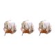thumbnail image 3 of Gorros de dormir Sonducket de doble capa Estampado de leopardo beige, 3 of 6