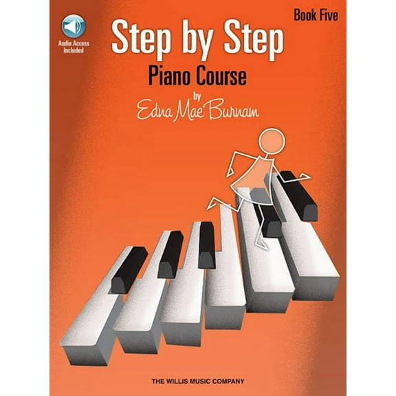 Step by Step Piano Course Step by Step Piano Course - Book 5 (Book/Online Audio), Book 05, (Paperback)