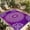 Purple White, variant on Black Boho Outdoor Rug for Patio/Deck/Porch, Non-Slip Large Area Rug 5 x 7 Ft, Retro Farmhouse Neutral Abstract Geometric Indoor Outdoor Rugs Washable Area Rugs, Reversible Camping Rug Carpet Runner