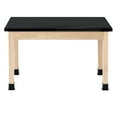 thumbnail image 2 of Diversified Woodcrafts Rectangular Science Table 48" x 24" Black (P7106M30N), 2 of 3