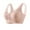 Pink, variant on Bras for Women Front Closure Solid Color Ultra-Thin Breathable Comfortable Soft Gathering Posture Support Wireless Bras for Women Beige M