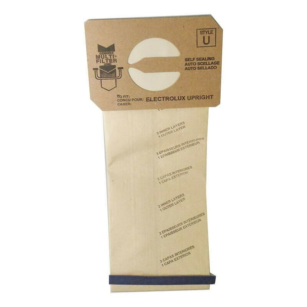 Electrolux Style U Discovery 4ply Vacuum Cleaner Bags by DVC Made in