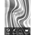 thumbnail image 7 of Grey Stripe Cloth Napkins Set of 8 Reusable Dinner Napkins, Farmhouse Minimalist Striped Cocktail Napkin Washable Table Napkins for Wedding/Holiday Party/Baby Shower 20"x20", 7 of 7