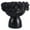 Black, variant on Wovilon Water Bottles Head Planter Resin Vase Face Vase Creative Succulents Home Office Decoration
