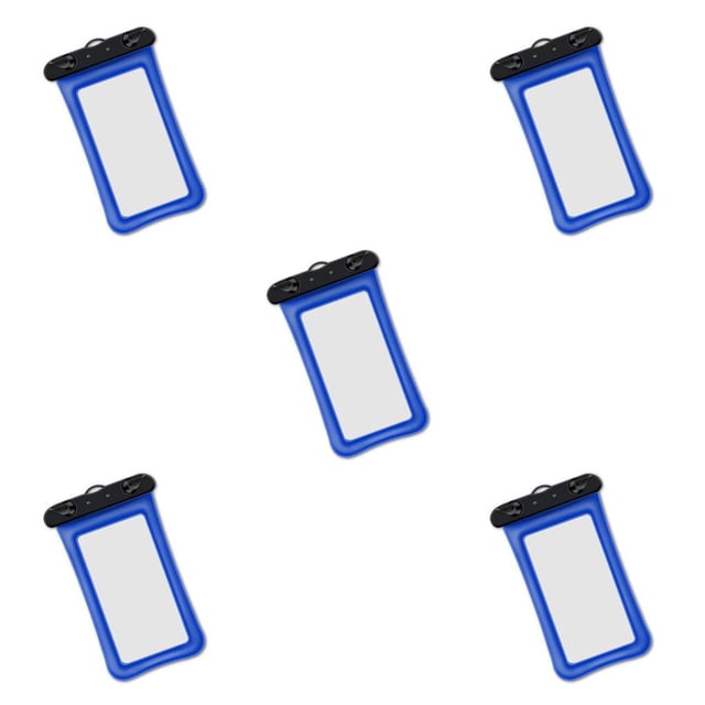 Naiovety Funda impermeable para teléfono, Universal, segura, para viajes en la playa, kayak, canoa, bolsa seca para teléfono móvil, accesorio Type5 NO5
