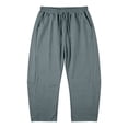 thumbnail image 4 of Capris Pants for Women Solid Color Wide Leg Summer Business Casual Trousers, 4 of 8