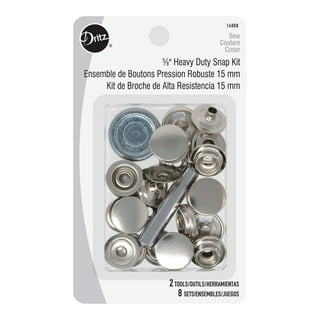 Metal Snaps Button Die Set Metal Snaps For Clothing Snap On Button Kit –  SnapS Tools