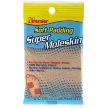 Premier Super Moleskin for Corns & Calluses 3 ea Pack of 4