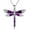 Amethyst, variant on Genuine Gemstone Pendant Necklace for Women 925 Sterling Silver Dragonfly Necklaces Birthstone Jewelry Birthday Gifts for Her Women Wife Girlfriend Lover