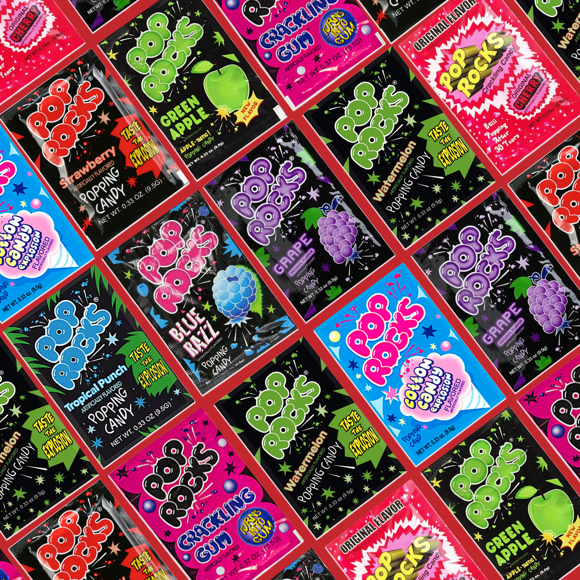 Pop Rocks Popping Candy – Assorted Flavors, Fun Candy, USA Seller, Fresh Stock