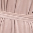 thumbnail image 6 of Richie House Women's Soft and Light Weight Velour Bathrobe RHW2763, 6 of 7
