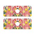 thumbnail image 7 of Yayeee Faucet Mat for Kitchen Sink 14.7" Diatomite Long Splash Guard Pad, Red Striped Lemon, 2 Pack, 7 of 7