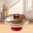 thumbnail image 4 of Wiicoznt Fruit plate Fruit Tray Household Coffee Table Dried Fruit Box Divided Melon Candy Snack Storage Box, 4 of 6