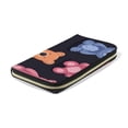 thumbnail image 4 of Colorful Teddy Bears Women's Long Zipper Wallet Bifold Clutch Purse PU Leather Card Cases, 4 of 6