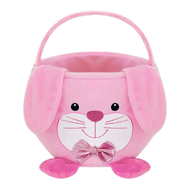 Gkeoshab Rangement Textile Maison Panier Animal Mignon de Pâques Cadeau de Bonbons pour Enfants Panier Portable Maison & Jardin