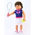 thumbnail image 5 of Purple & White Tennis Outfit For 18 Inch Dolls, 5 of 5