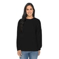 thumbnail image 1 of Black Sweatshirts for Men Womens Sweatshirt Casual Plain Long Sleeve Black Sweaters for Women and Men, 1 of 5