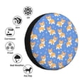 thumbnail image 4 of Naloa Kawaii Corgi PVC Leather Spare Tire Wheel Cover for Car Truck SUV Camper Trailer Universal Fit many size17 inch, 4 of 6