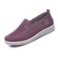 thumbnail image 1 of XIHAHA Zapatos planos ligeros para Mujer, zapatillas de deporte para Mujer, Zapatos sin cordones para Mujer, Zapatillas de deporte, Zapatos de enfermera, Tenis, Zapatos para Mujer de talla grande, 1 of 5