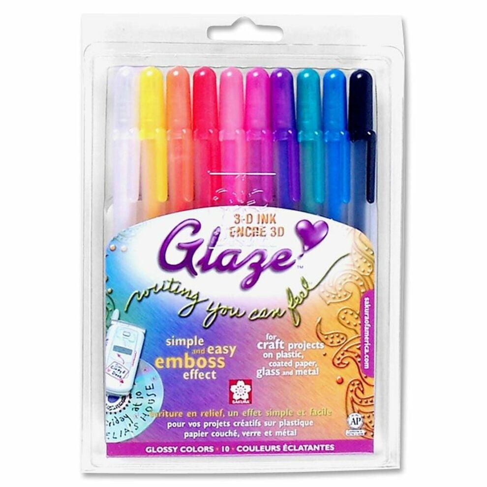 Sakura of America Glaze 3-D Glossy Ink Pen