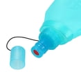 thumbnail image 4 of Sonducket Botella de agua portátil recargable plegable bolsa de boca ancha senderismo ciclismo montañismo botellas contenedor verde 500ml Type3 NO3, 4 of 6