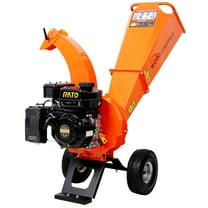 Olurrisa Wood Chipper Shredder Mulcher Heavy Duty 7 HP 212cc Gas Powered 3 Inch Max Capacity, EPA certificated engine