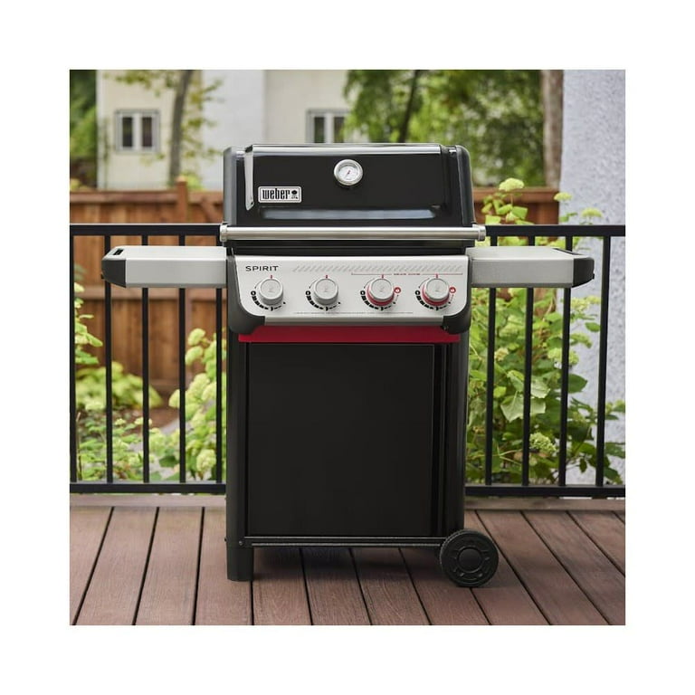 Weber, Gas Grill, E-425 4 Burner Natural Gas, Black - Walmart.com