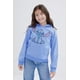 thumbnail image 2 of Sudadera con capucha Disney Lilo & Stitch de forro polar para niñas Blue 7, 2 of 6