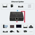 thumbnail image 4 of 1000Mbps Internet Splitter, Ethernet Splitter USB C 1 To 4 Quick Access  for Cat 6 Cat 7 Cat 8 Cables for Routers TV Set Top Boxes, 4 of 7