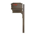 thumbnail image 2 of Special Lite Products SCK2017-SPK720-CP Kingtson Curbside Mailbox with Newspaper Tube & Springfield Mailbox Post, 2 of 4